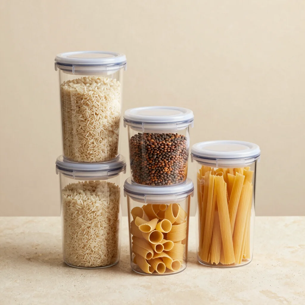 Stackable Pantry Canisters