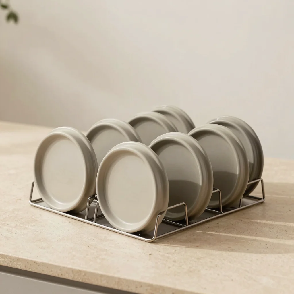Adjustable Pot Lid Rack