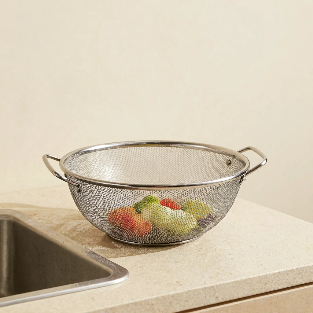 Over-Sink Colander Basket